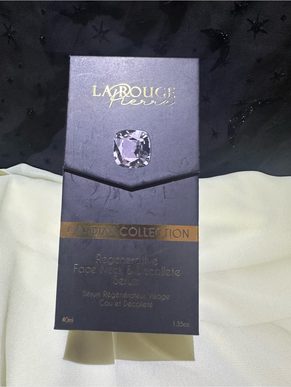 Regenerative Face & Neck Serum — Black Packaging